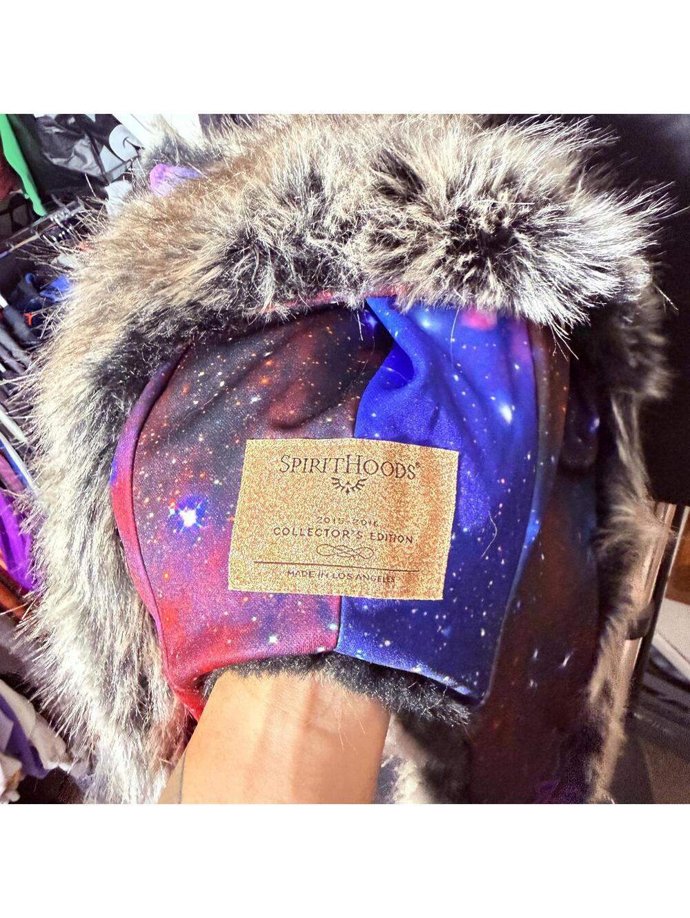 Spirithoods 2015-2016 Collector's Blackmilk Edition Galaxy Fur Hood